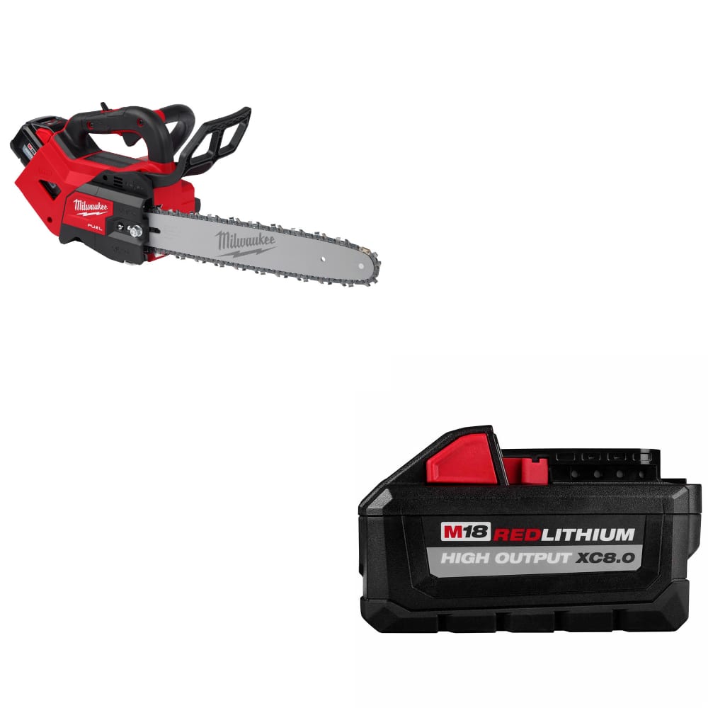 Milwaukee 2826-22T M18 FUEL 14 Chainsaw Kit W/ FREE 48-11-1880 M18 Battery