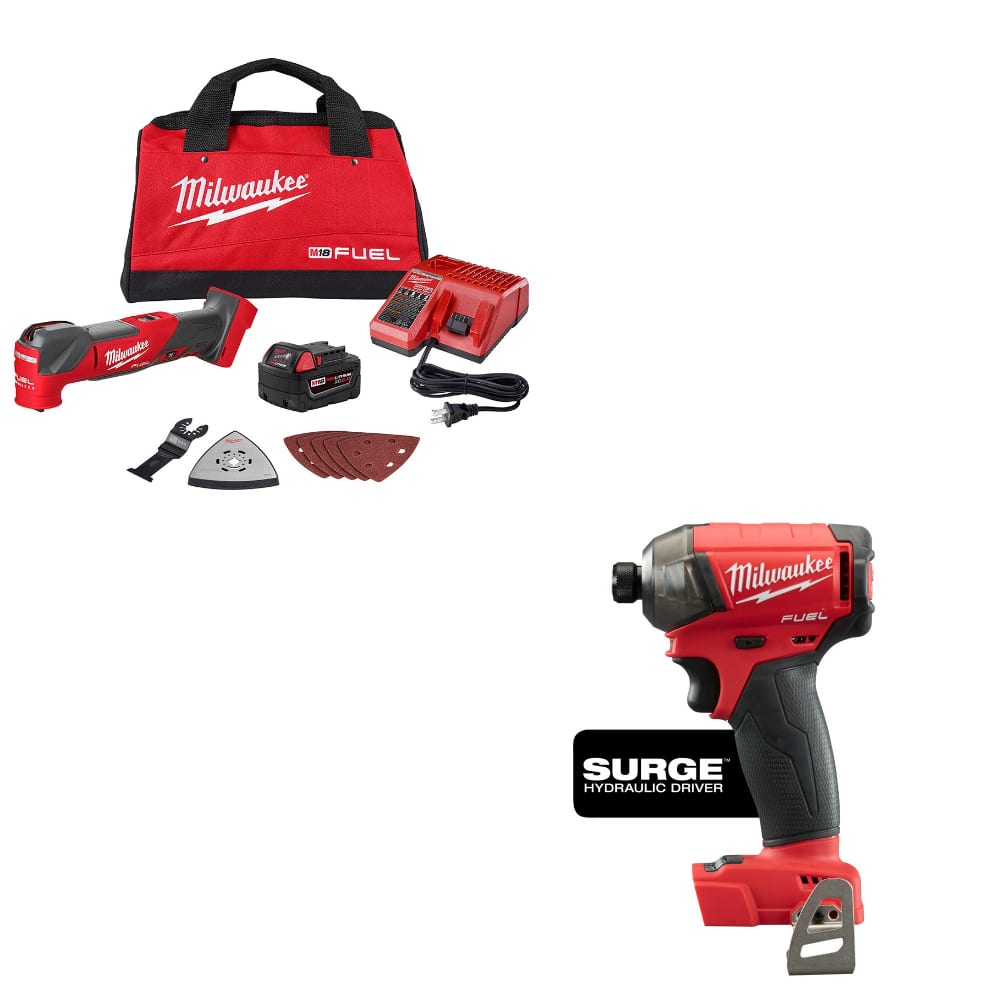 Milwaukee 2836-21 M18 FUEL Multi-Tool (Kit) W/ FREE 2760-20 M18 FUEL Hex Driver