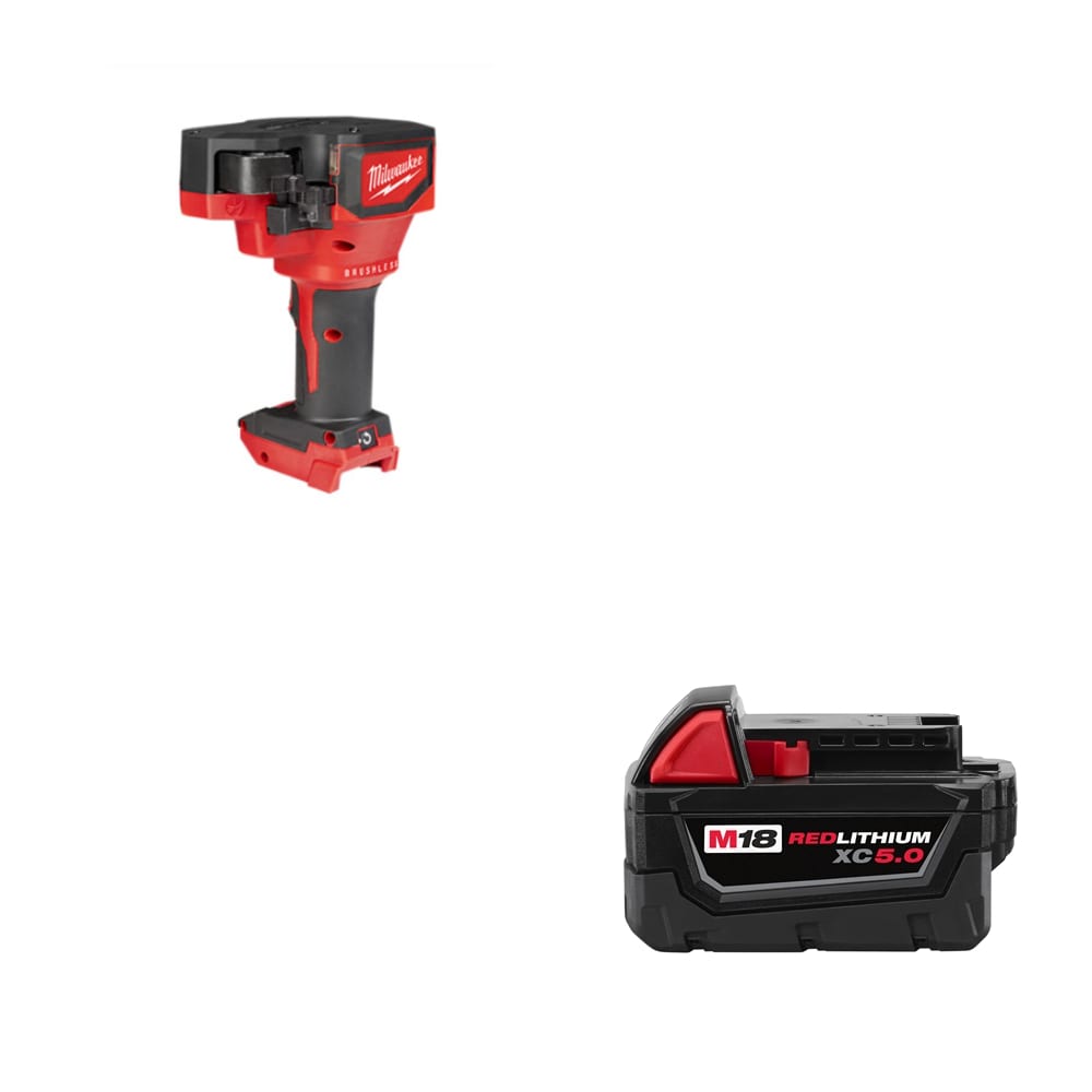 Milwaukee 2872-20 M18 THREADED ROD CUTTER W/ FREE 48-11-1850 M18 Battery Pack