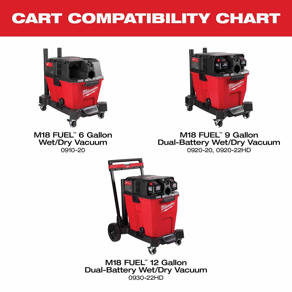 Milwaukee 0923-20 Wet/Dry Vacuum Cart