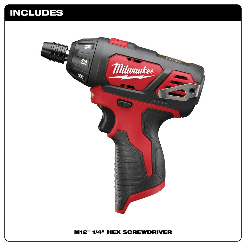 Milwaukee 2401-20 M12™ DRILL COMPACT DRV TOOL ONLY