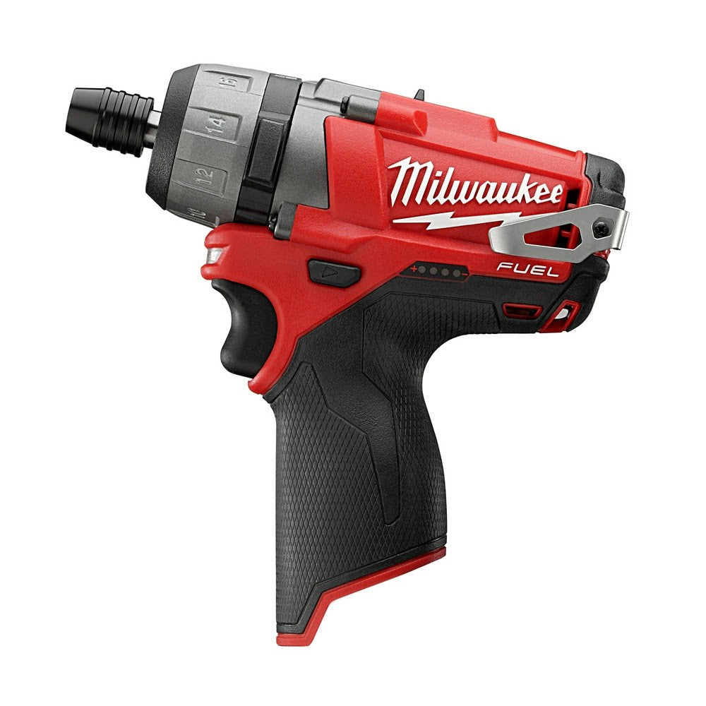 Milwaukee 2402-20 M12 FUEL 1/4 Hex 2-Speed Screwdriver, Bare Tool