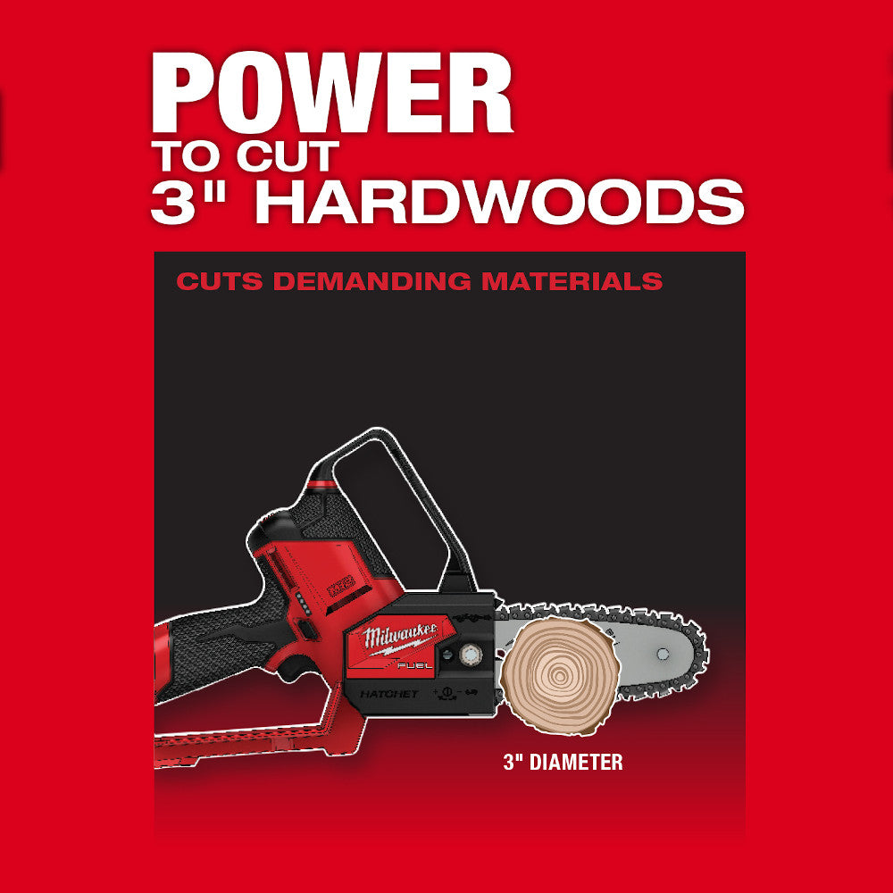 Milwaukee 2527-21 M12 FUEL™ HATCHET™ 6 Pruning Saw Kit