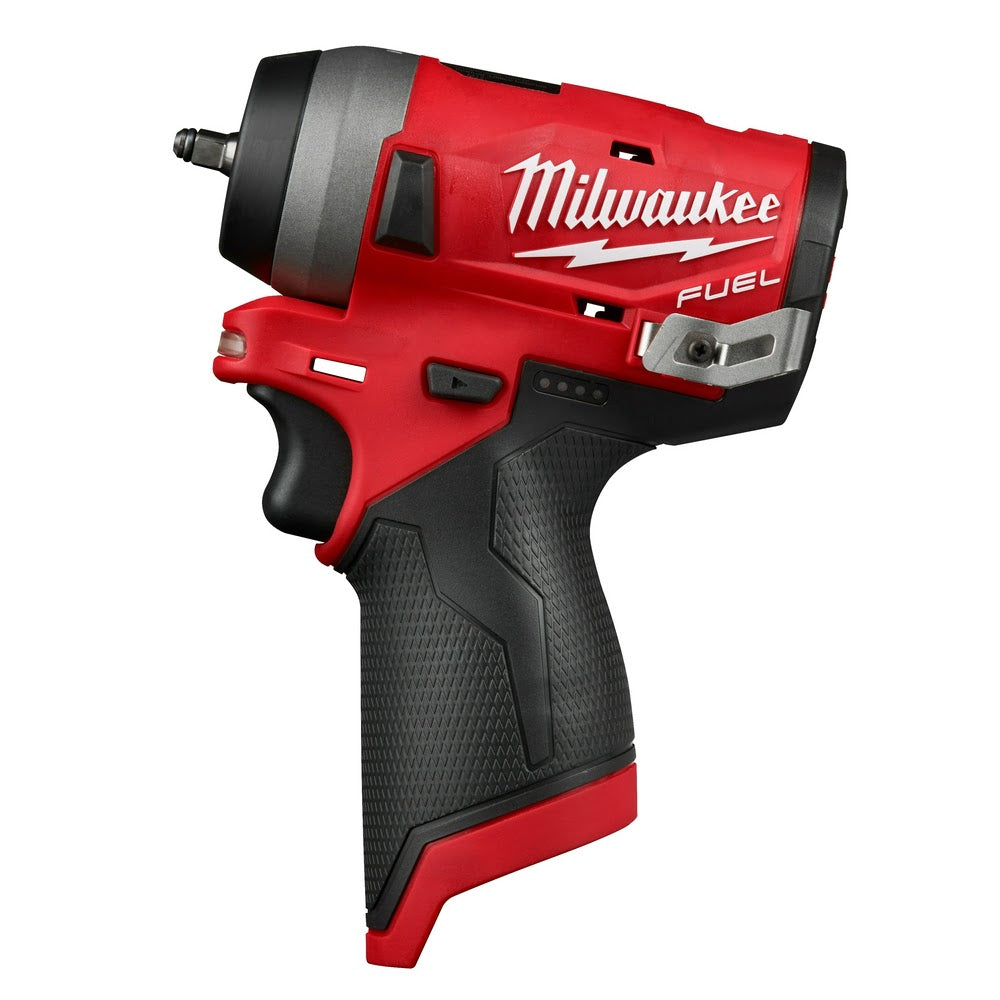 Milwaukee 2552-20 M12 FUEL Stubby 1/4 Impact Wrench, Bare Tool