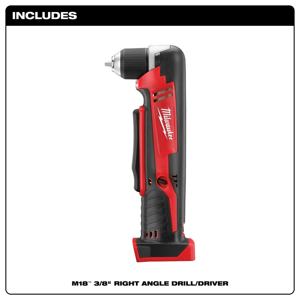 Milwaukee 2615-20 M18 Right Angle Drill, Tool only