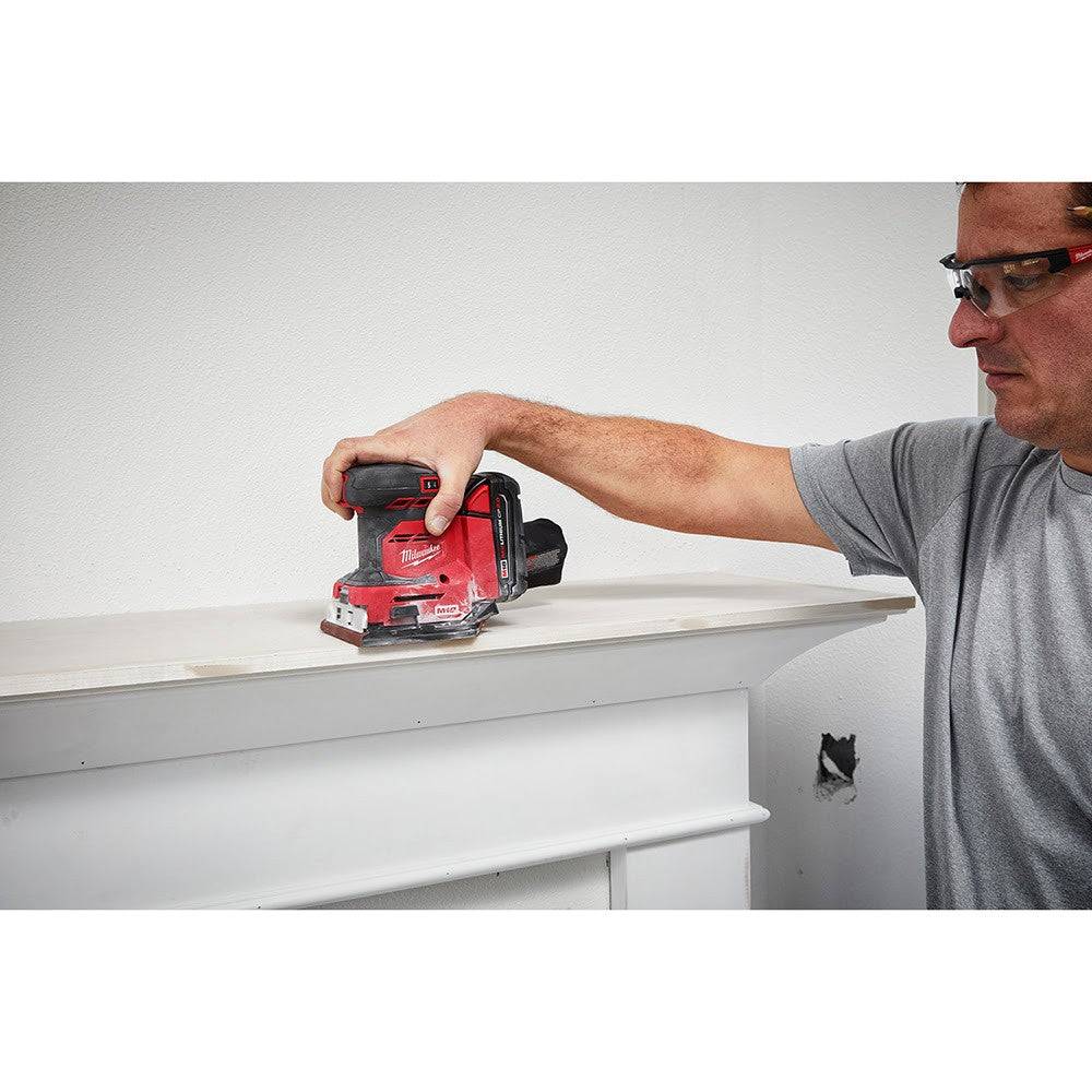 Milwaukee 2649-20 M18 Orbital 1/4 Sheet Sander, Bare