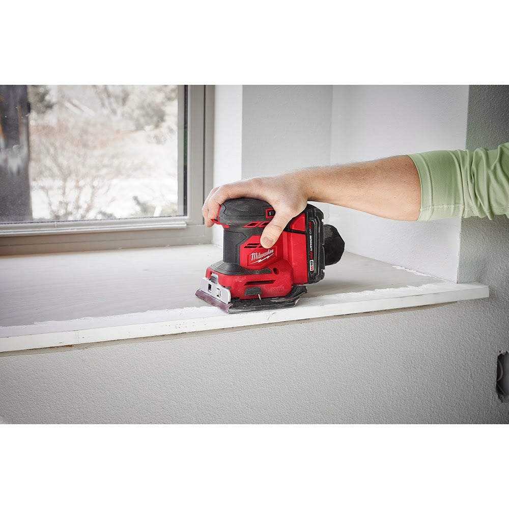 Milwaukee 2649-20 M18 Orbital 1/4 Sheet Sander, Bare