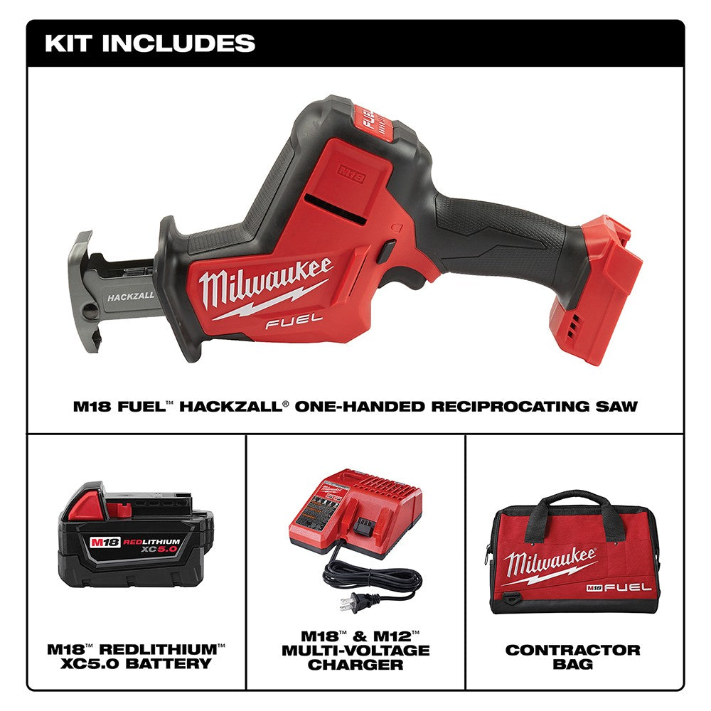 Milwaukee 2719-21 M18 FUEL Hackzall Kit