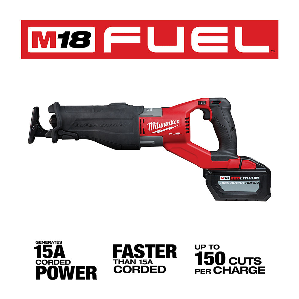 Milwaukee 2722-21HD M18 FUEL Super Sawzall Kit