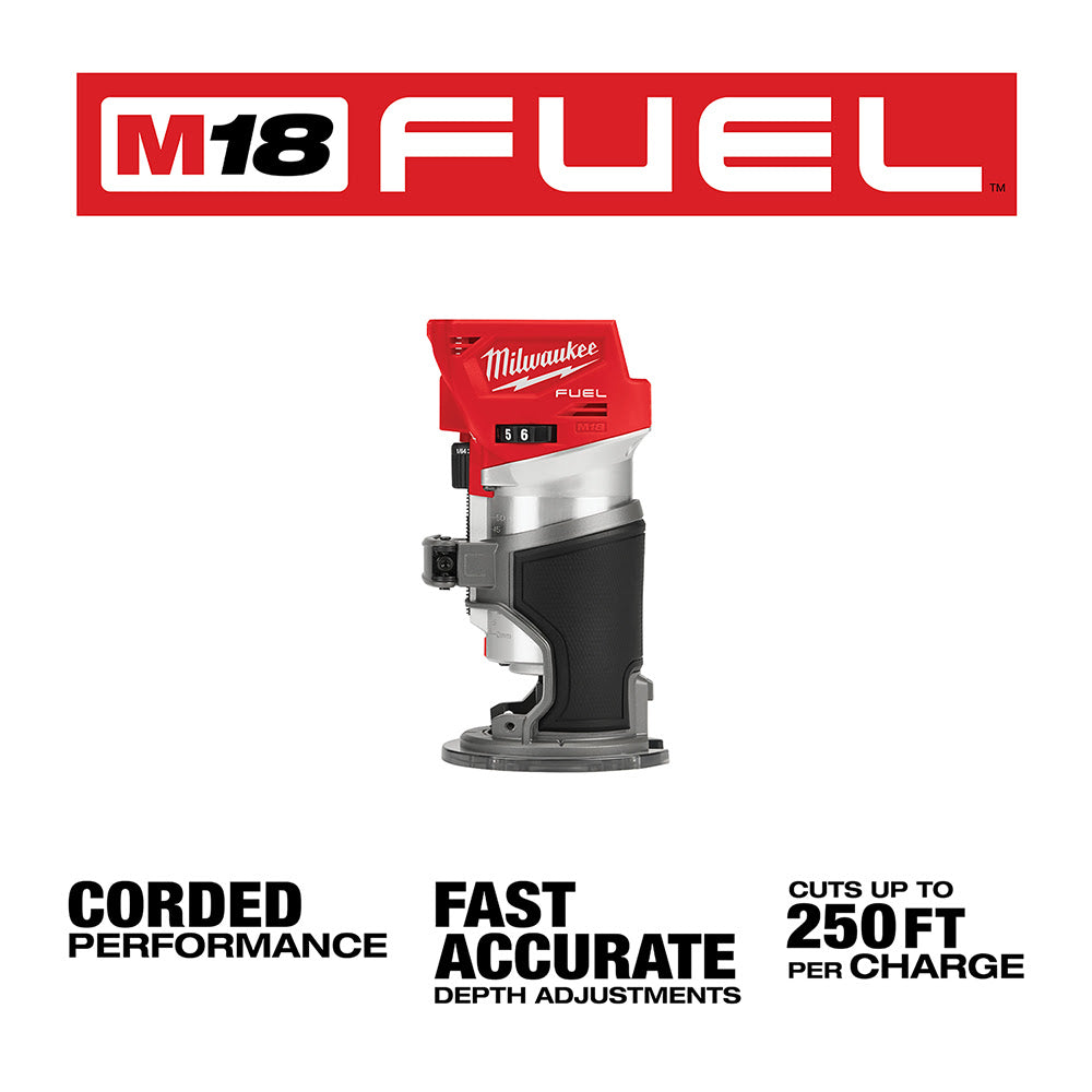 Milwaukee 2723-20 M18 FUEL COMPACT ROUTER (BARE)