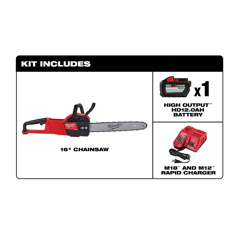 Milwaukee 2727-21HD M18 FUEL 16 Chainsaw Kit