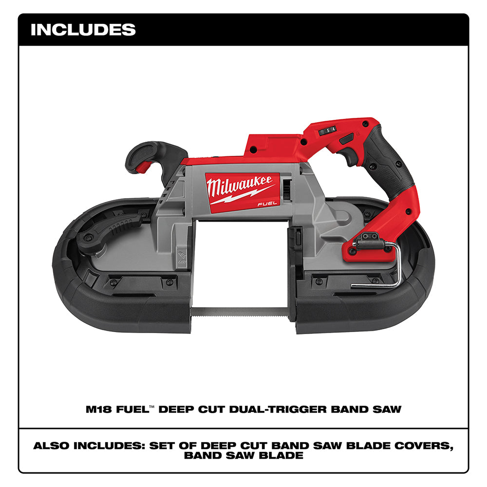 Milwaukee 2729S-20 M18 FUEL Deep Cut Dual-Trigger Band Saw Tool Only