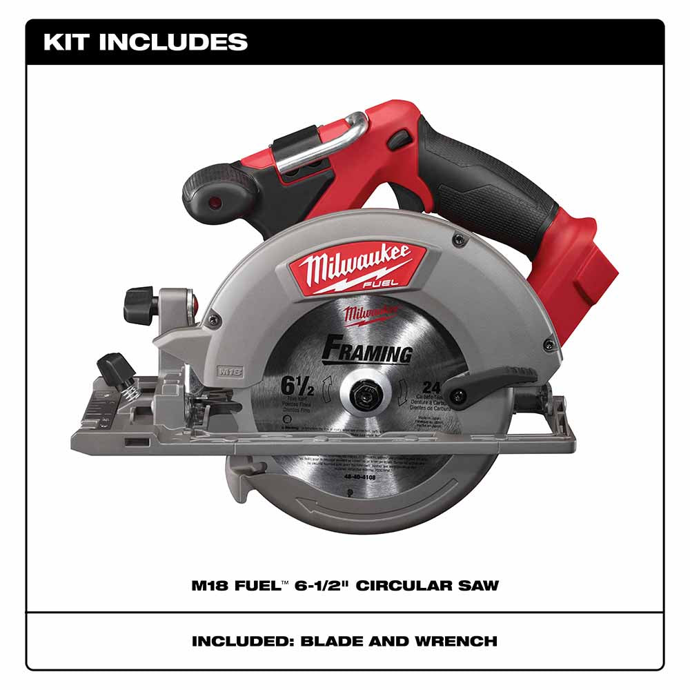 Milwaukee 2730-20 M18 FUEL 6-1/2 Circular Saw Tool Only