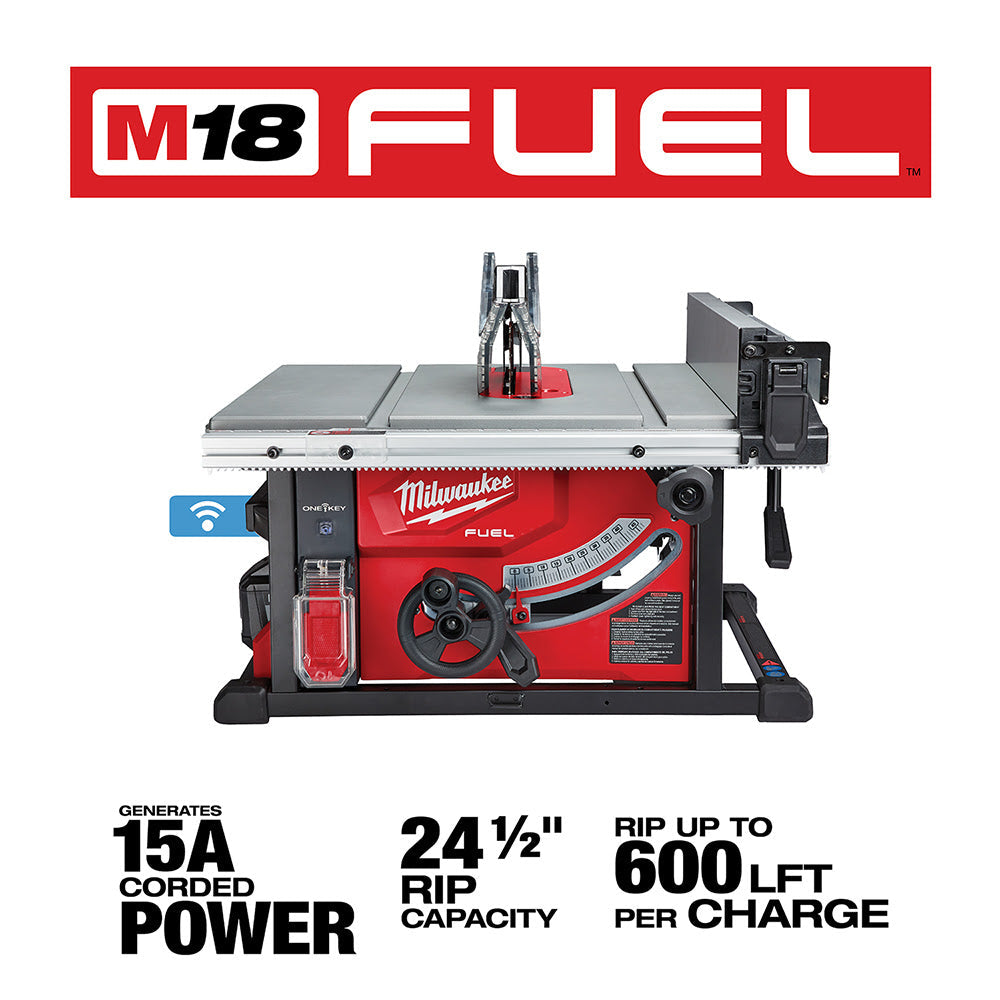 Milwaukee 2736-21HD M18 FUEL 8-1/4 Table Saw with One-Key Kit