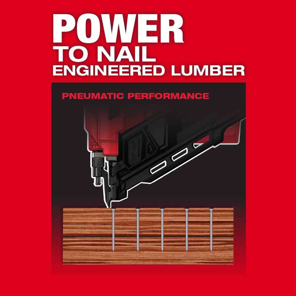 Milwaukee  2745-20 M18 FUEL™ 30 Degree Framing Nailer, Bare Tool