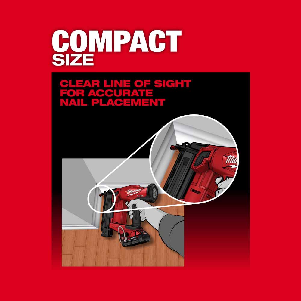 Milwaukee 2746-20 M18 FUEL 18 Gauge BRAD Nailer