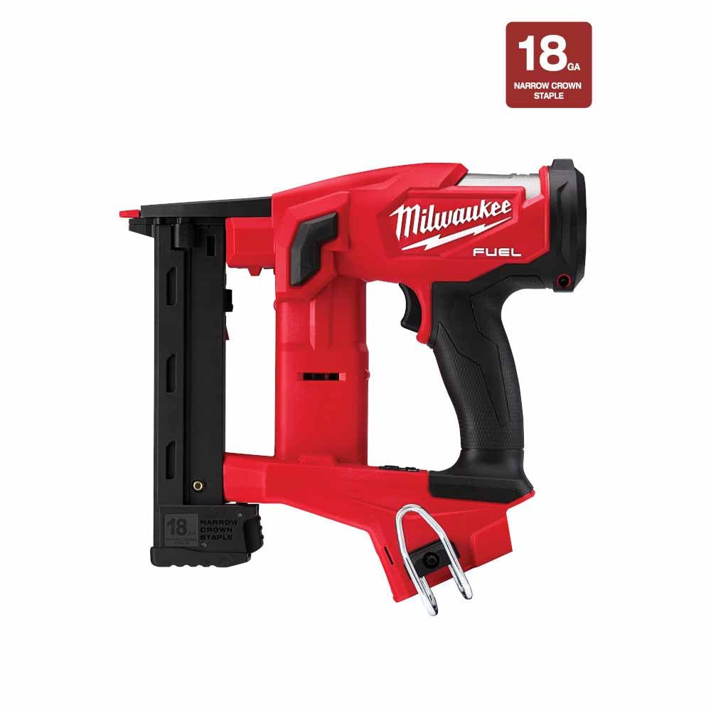 Milwaukee 2749-20 M18 FUEL 18GA 1/4 Narrow Crown Stapler, Tool Only