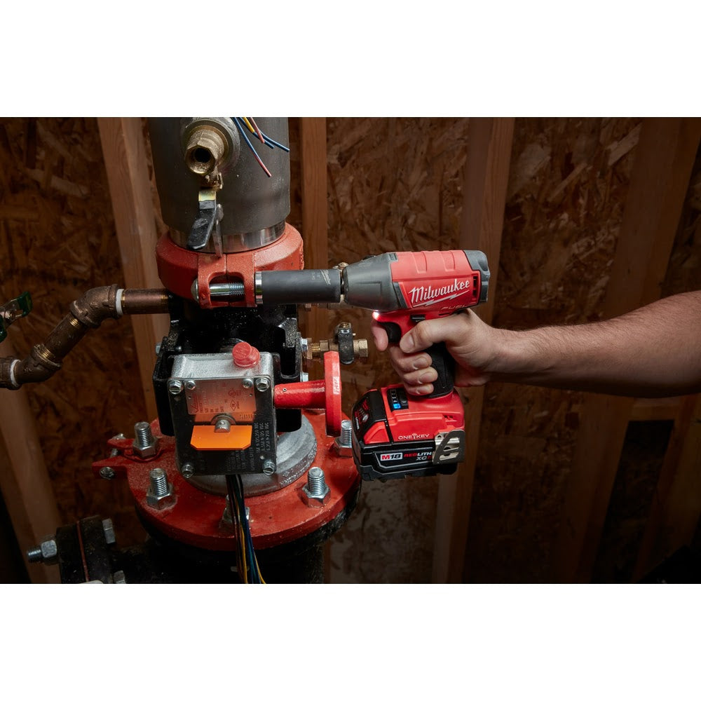 Milwaukee 2759B-20 M18 FUEL 1/2 Compact Impact Wrench with Friction Ring with ONE-KEY (Bare Tool)