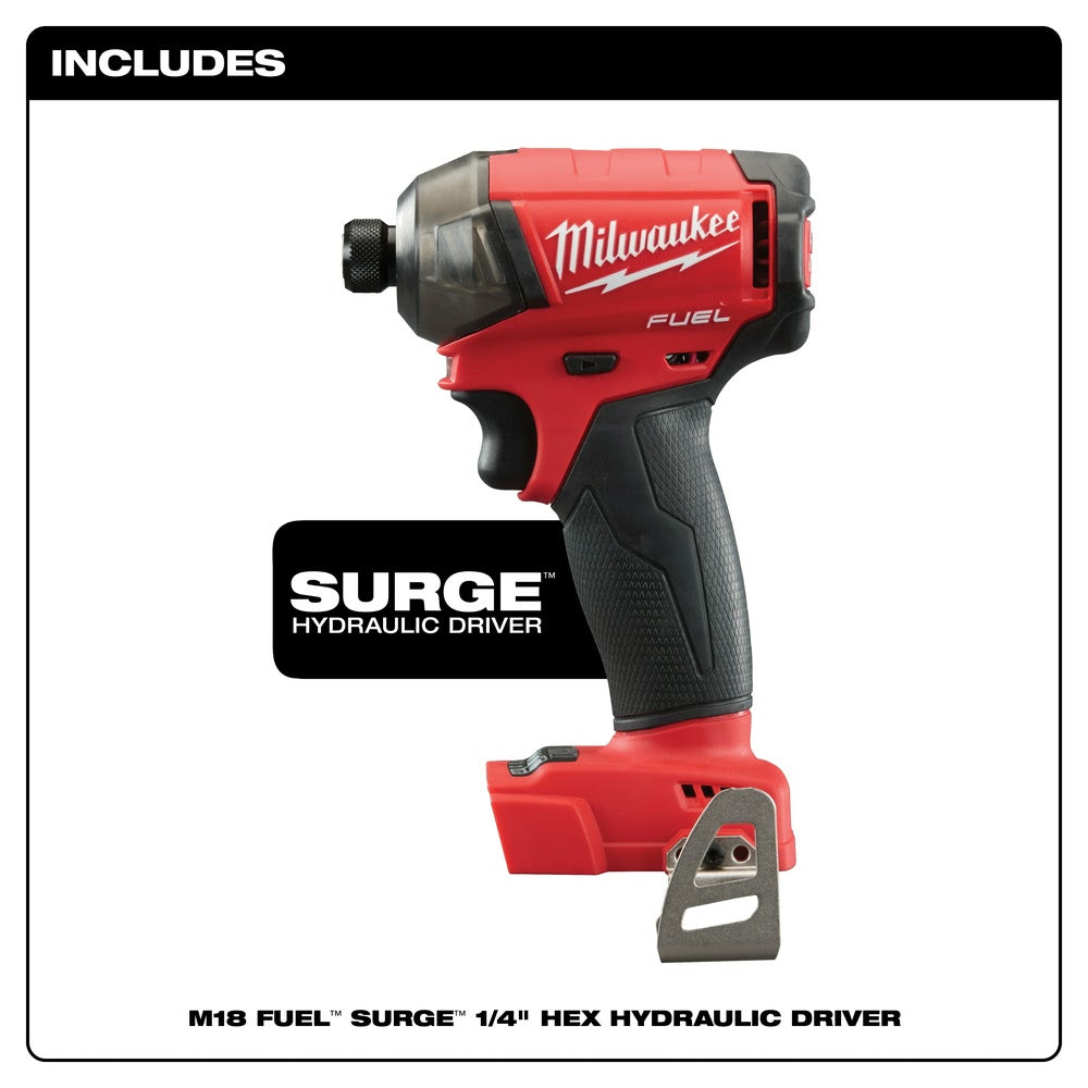 Milwaukee 2760-20 M18 FUEL SURGE 1/4 Hex Hydraulic Driver Bare Tool