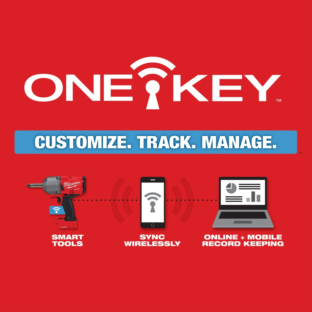 Milwaukee 2769-20 M18 FUEL 1/2 Ext. Anvil Controlled Torque Impact Wrench w/ONE-KEY Bare Tool