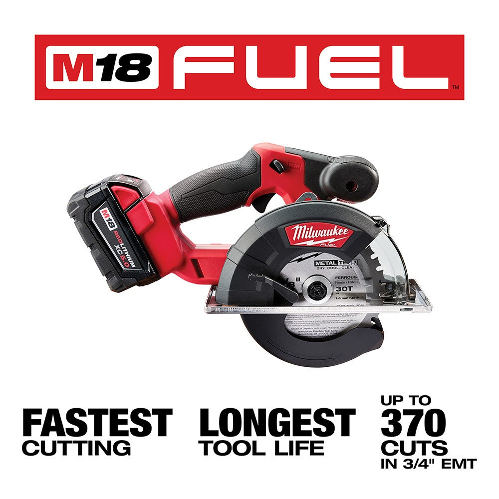 Milwaukee 2782-20 M18 FUEL 5-3/8 - 5-7/8 Metal Circular Saw, Bare Tool