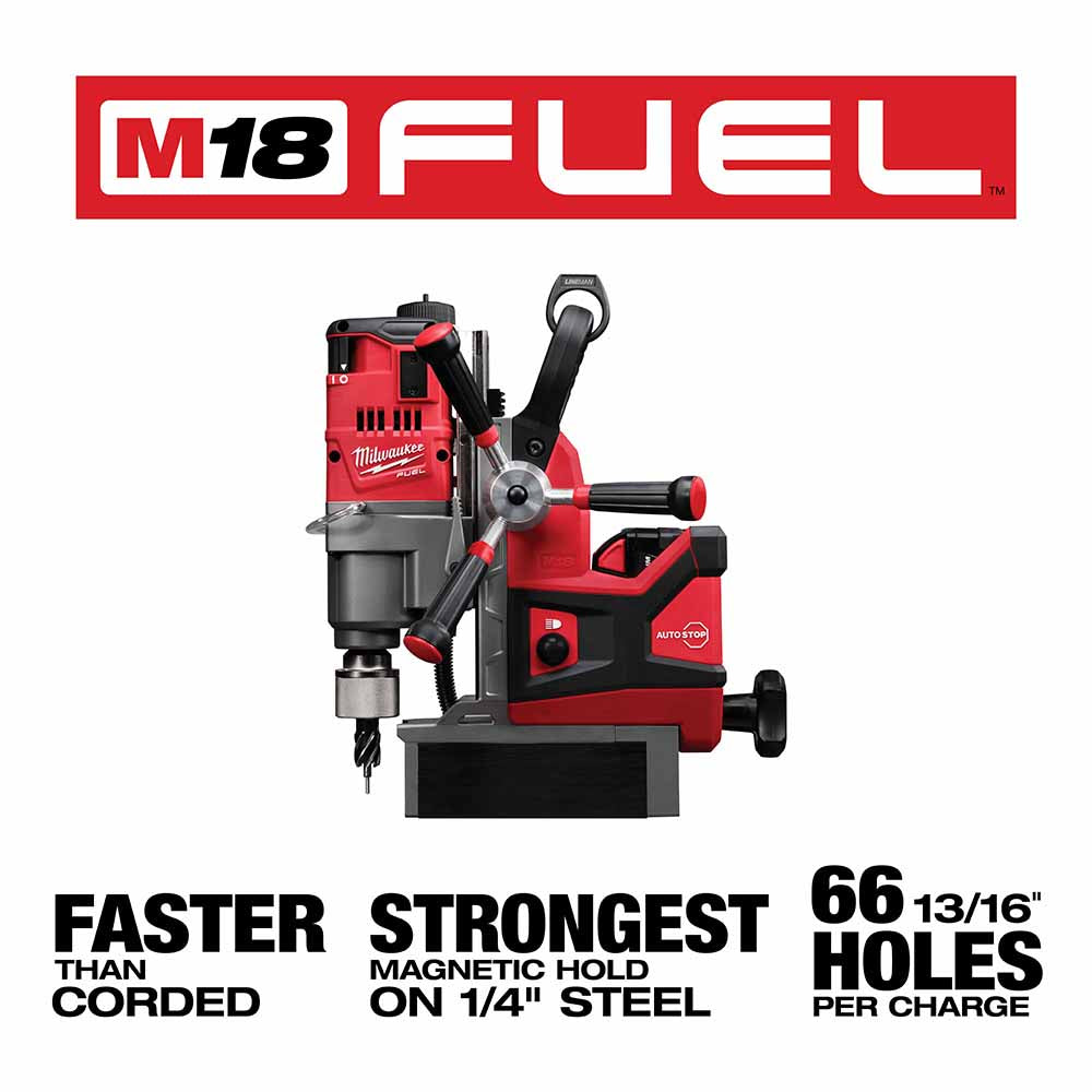 Milwaukee 2788-22HD M18 FUEL 1-1/2 Lineman Magnetic Drill HIGH DEMAND Kit