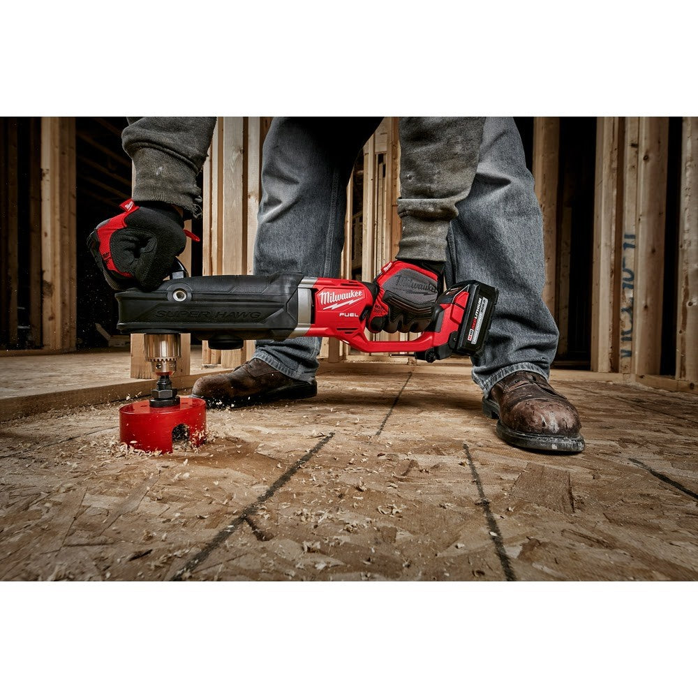 Milwaukee 2809-20 M18 FUEL Super Hawg 1/2 Right Angle Drill, Bare Tool