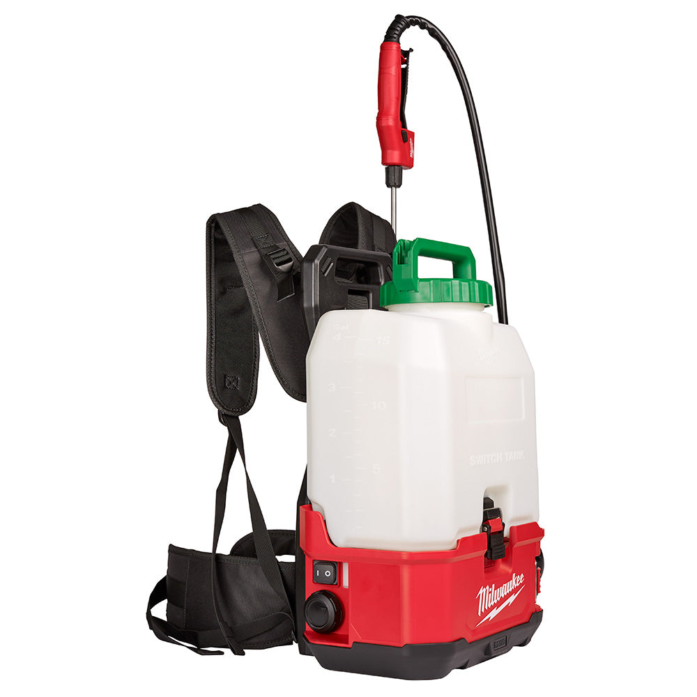 Milwaukee 2820-21PS M18 SWITCH TANK 4-Gallon Backpack Sprayer Kit