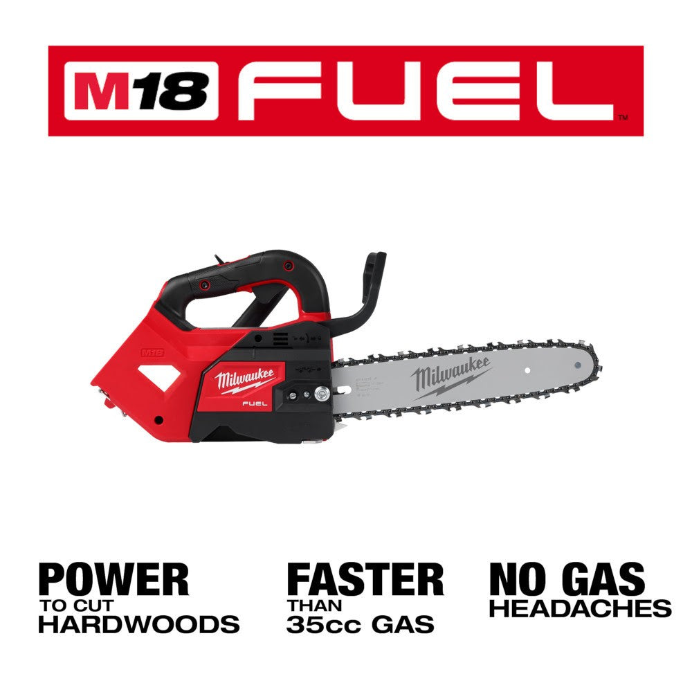 Milwaukee 2826-20C M18 FUEL 12 Top Handle Chainsaw