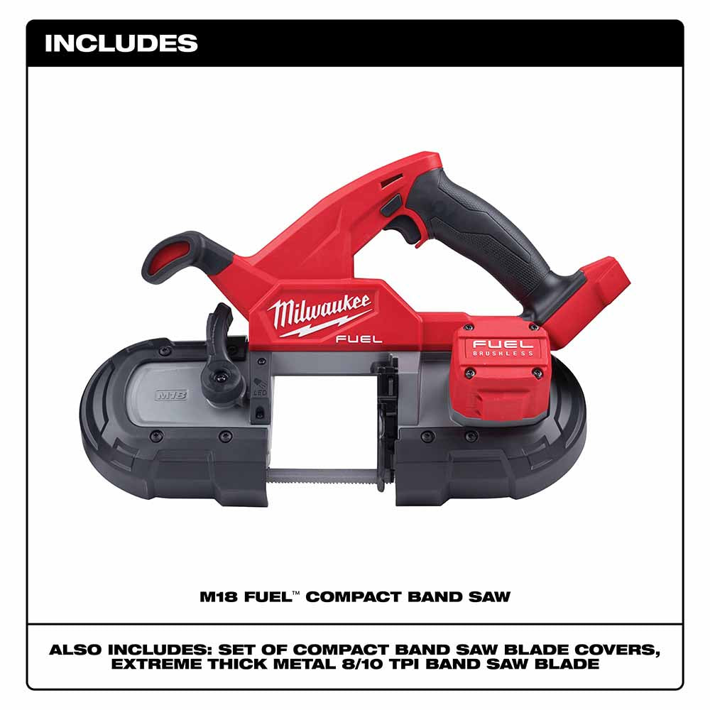 Milwaukee 2829-20 M18 FUEL Compact Band Saw (Tool Only)