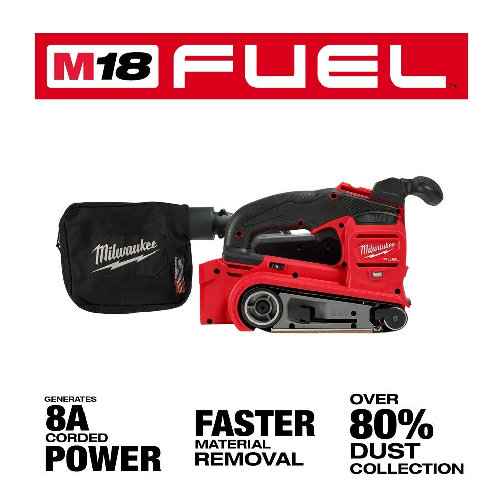 Milwaukee 2832-20 M18 FUEL 3x18 Belt Sander, Bare Tool