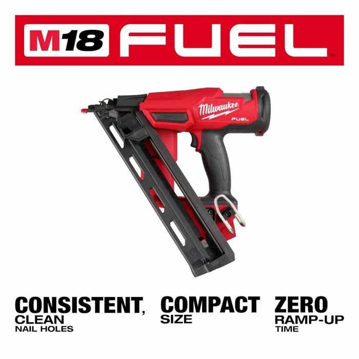 Milwaukee 2839-21CT M18 FUEL™ 15 Gauge Finish Nailer Kit