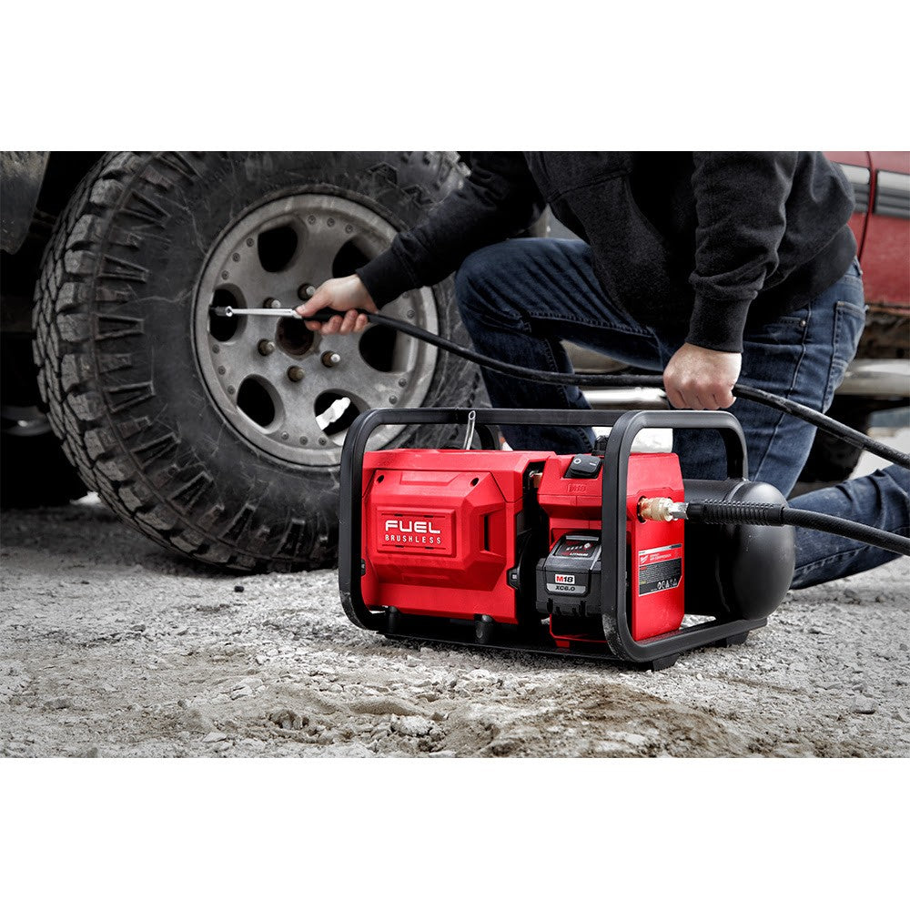 Milwaukee 2840-20 M18 FUEL 2 Gallon Compact Quiet Compressor, Bare Tool