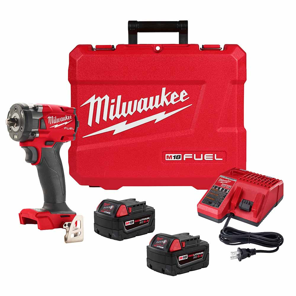 Milwaukee 2854-22 M18 FUEL™ 3/8 Compact Impact Wrench w/ Friction Ring Kit