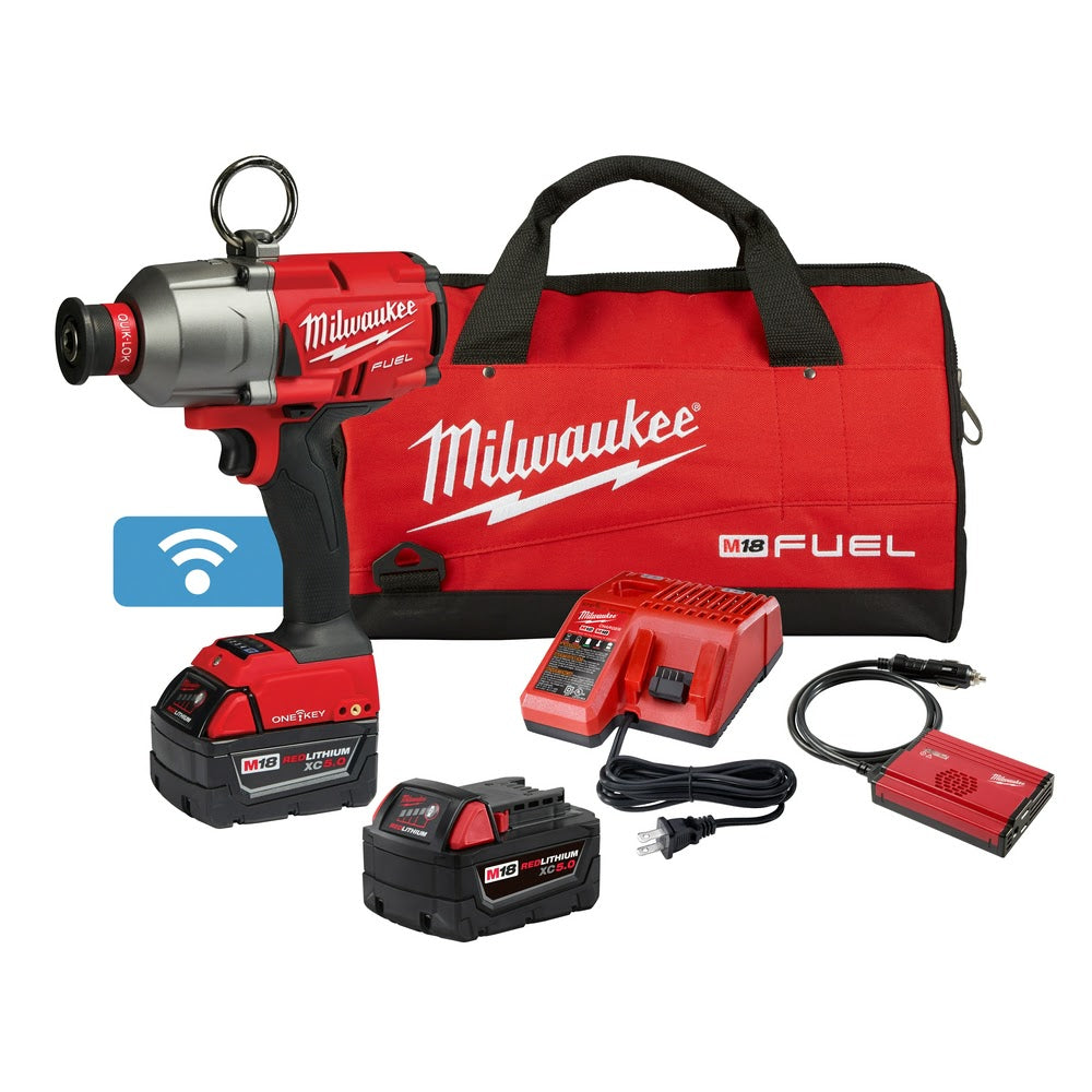 Milwaukee 2865-22 M18 FUEL 7/16 Hex Utility HTIW w/ ONE-KEY Kit