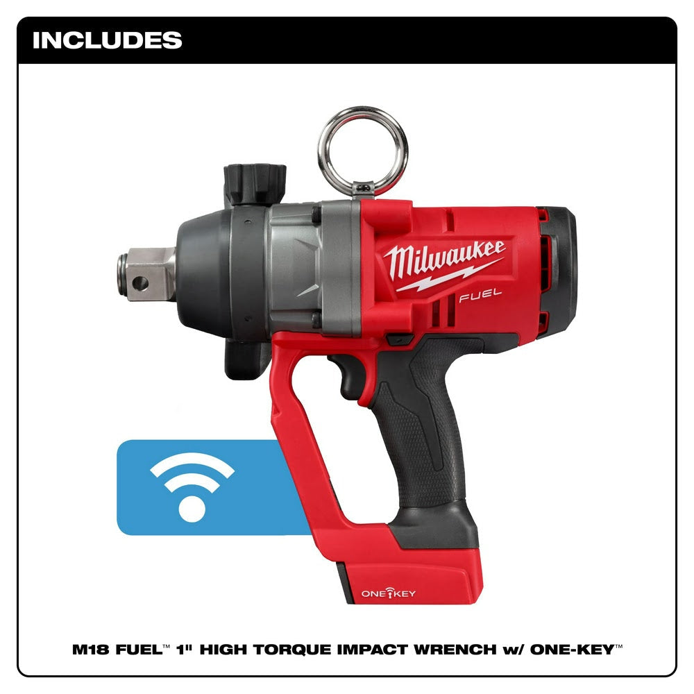 Milwaukee 2867-20 M18 FUEL 1 HTIW Impact Wrench w/ ONE-KEY Bare Tool