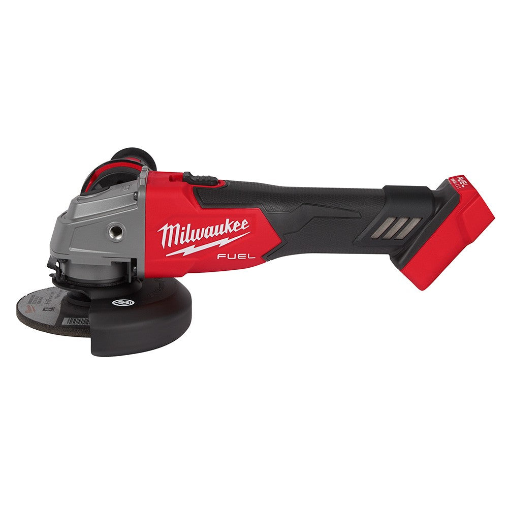 Milwaukee 2881-20 M18 FUEL™ 4-1/2/5 Grinder Slide Switch, Lock-On, Bare Tool