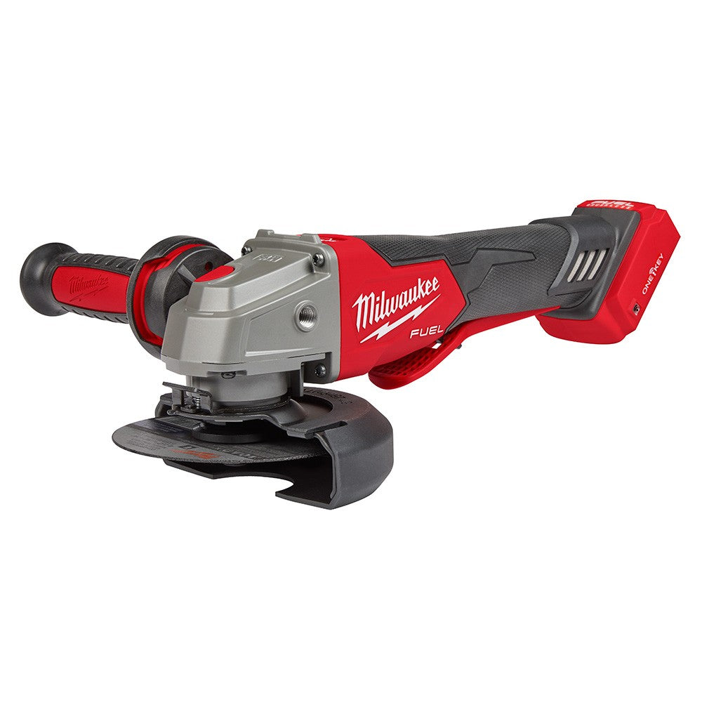 Milwaukee 2882-20 M18 FUEL™ 4-1/2/5 Braking Grinder w/ ONE-KEY™  Paddle Switch, No-Lock, Bare Tool