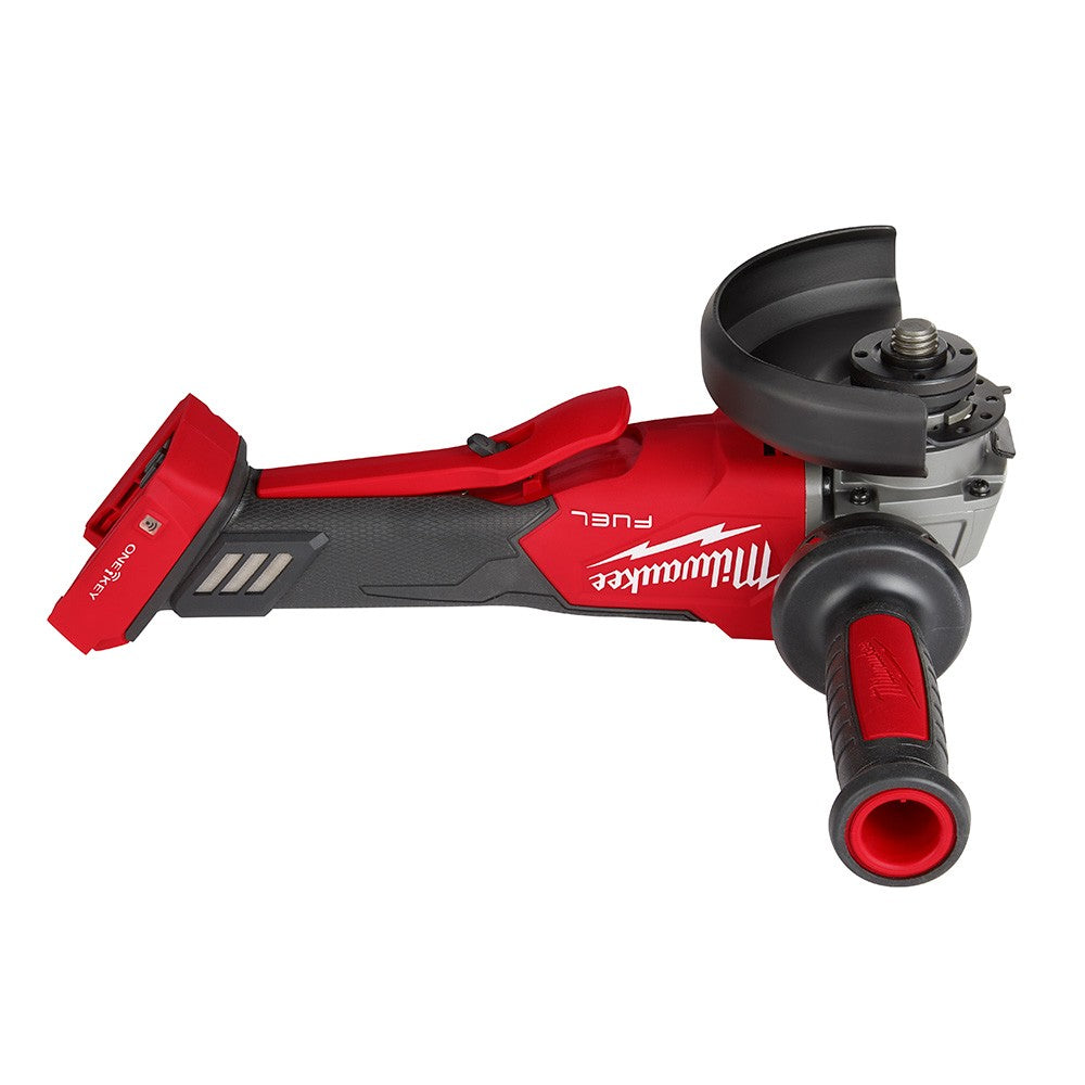 Milwaukee 2882-20 M18 FUEL™ 4-1/2/5 Braking Grinder w/ ONE-KEY™  Paddle Switch, No-Lock, Bare Tool