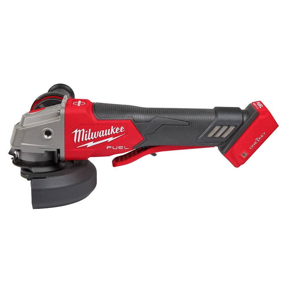 Milwaukee 2882-20 M18 FUEL™ 4-1/2/5 Braking Grinder w/ ONE-KEY™  Paddle Switch, No-Lock, Bare Tool