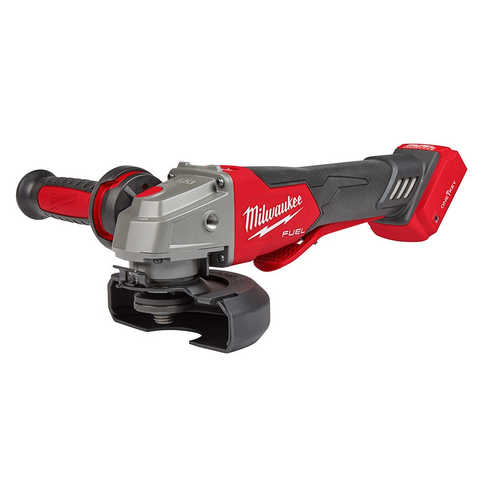 Milwaukee 2882-20 M18 FUEL™ 4-1/2/5 Braking Grinder w/ ONE-KEY™  Paddle Switch, No-Lock, Bare Tool