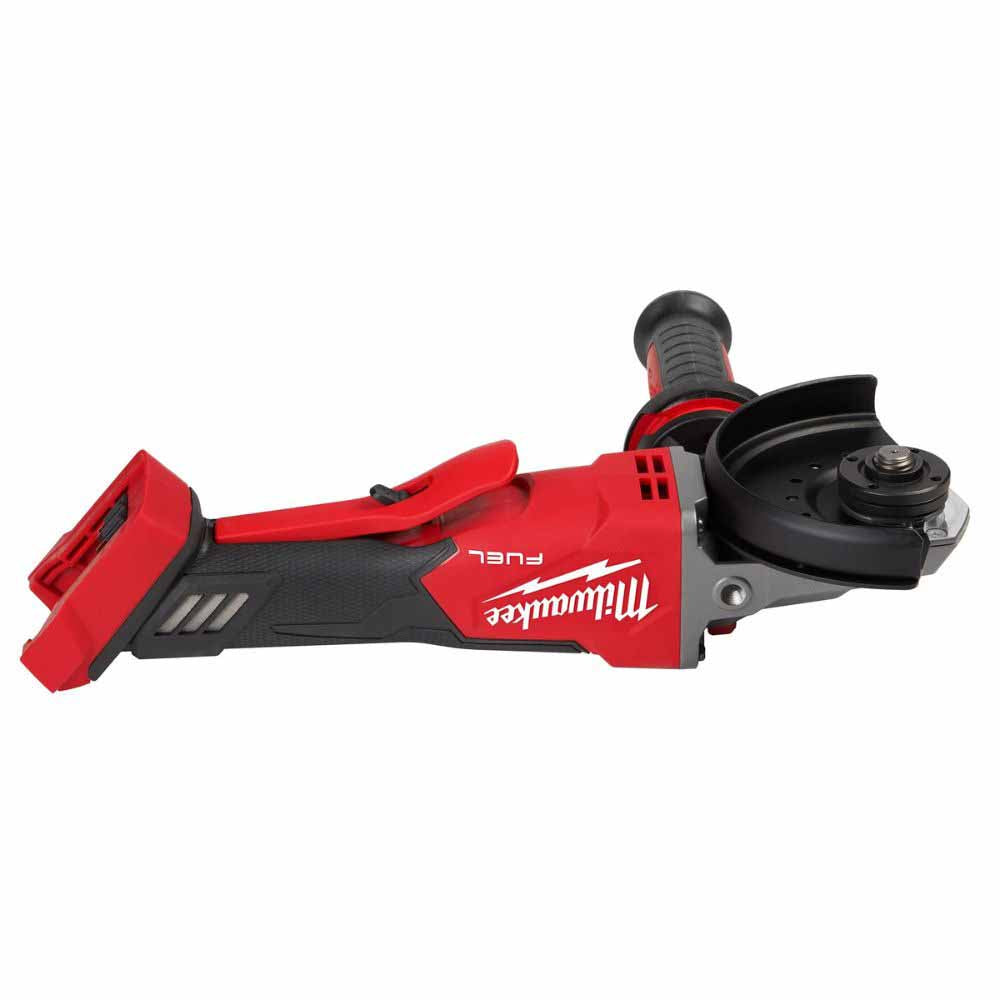 Milwaukee 2886-20 M18 FUEL™ 5 Flathead Braking Grinder, Paddle Switch No-Lock, Bare