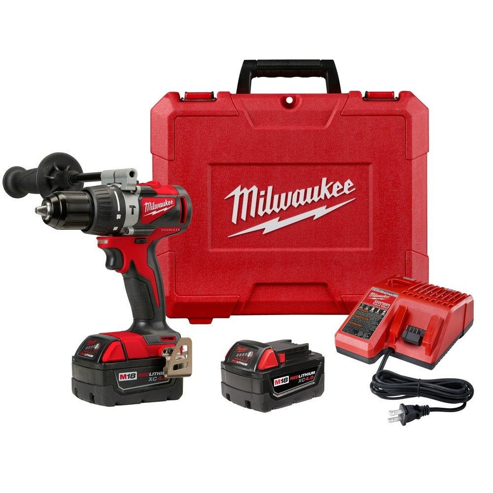 Milwaukee 2902-22 M18 Brushless 1/2 Hammer Drill Kit