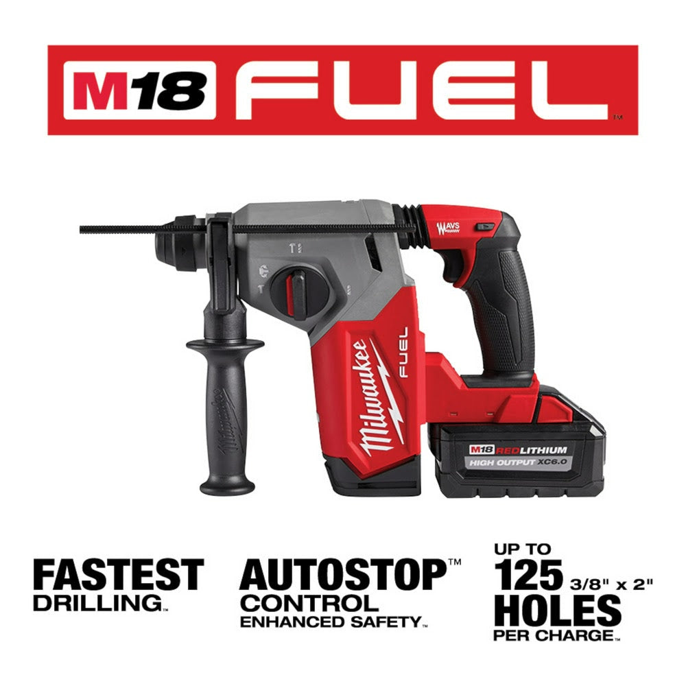 Milwaukee 2912-22 M18 FUEL™ 1 SDS Plus Rotary Hammer Kit