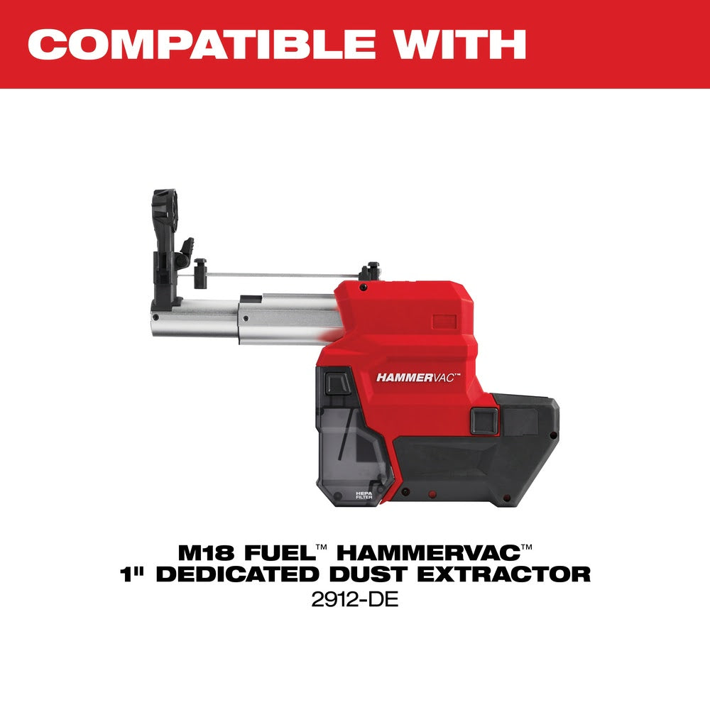 Milwaukee 2912-22 M18 FUEL™ 1 SDS Plus Rotary Hammer Kit