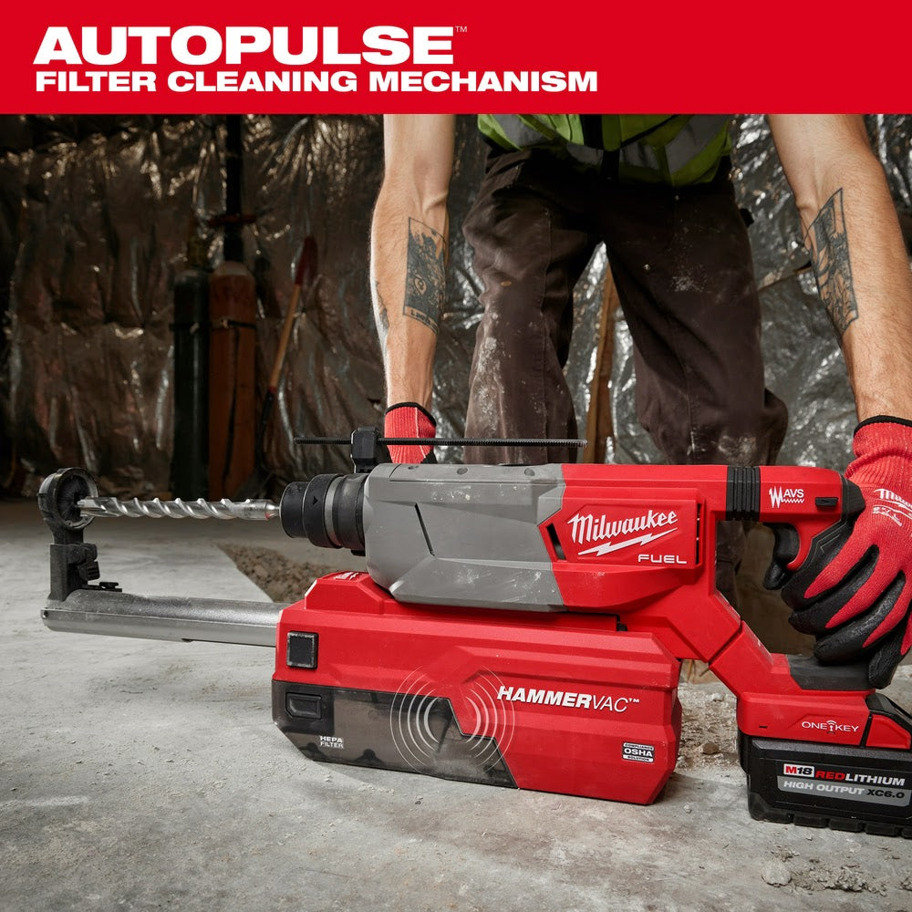 Milwaukee 2916-DE M18 FUEL HAMMERVAC 1-1/4 Dedicated Dust Extractor