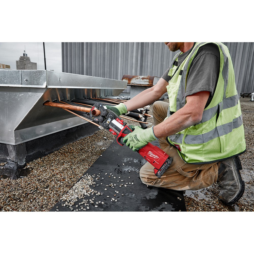 Milwaukee 2922-22M M18™ FORCE LOGIC™ Press Tool w/ ONE-KEY™ w/ ¼” – 7/8” Streamline™ ACR Press Jaws