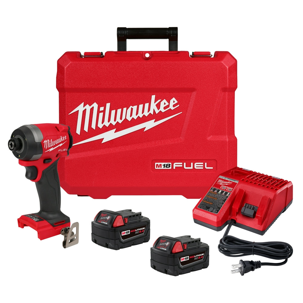 Milwaukee 2953-22 M18 FUEL 1/4 Hex Impact Driver Kit