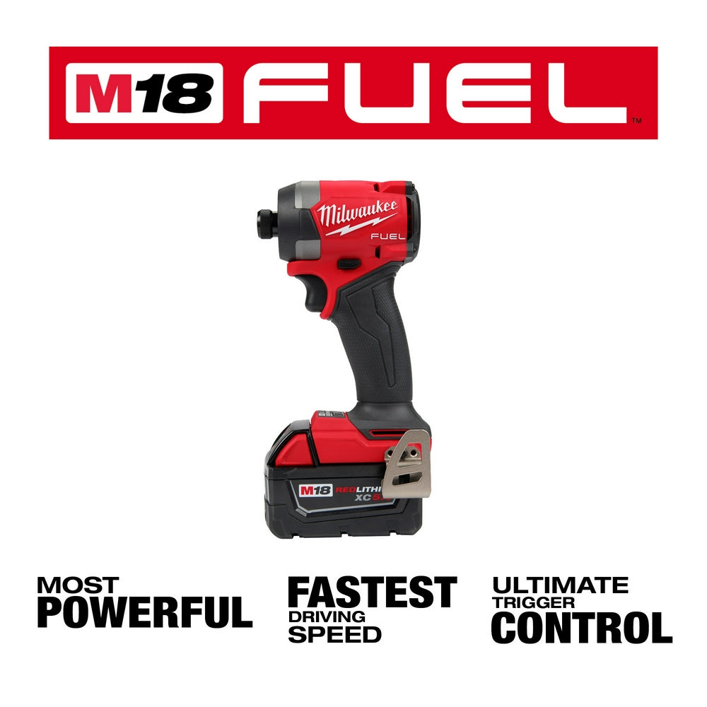 Milwaukee 2953-22 M18 FUEL 1/4 Hex Impact Driver Kit