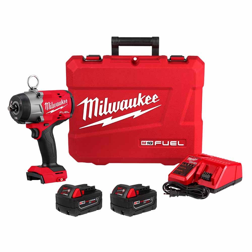 Milwaukee 2966-22 M18 FUEL 1/2 High Torque Impact Wrench w/ Pin Detent Kit